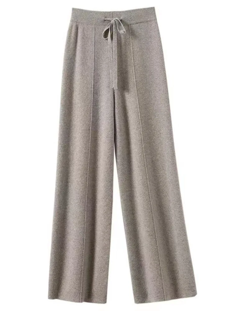 Veloria Wollhose – Hoch taillierte Strickhose - Image 9