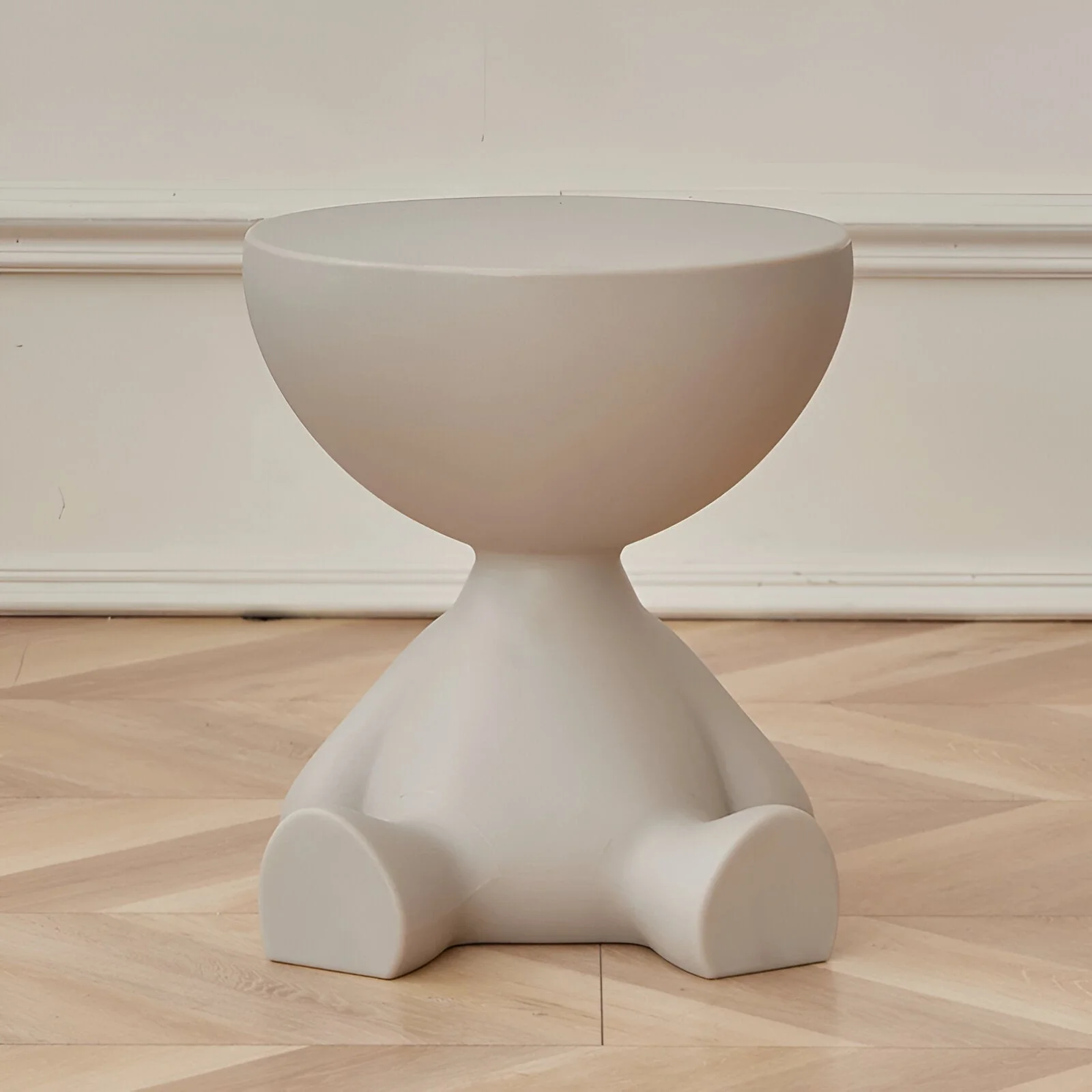 Ylix Couchtisch – Runder Beistelltisch aus Kunststoff - Image 10