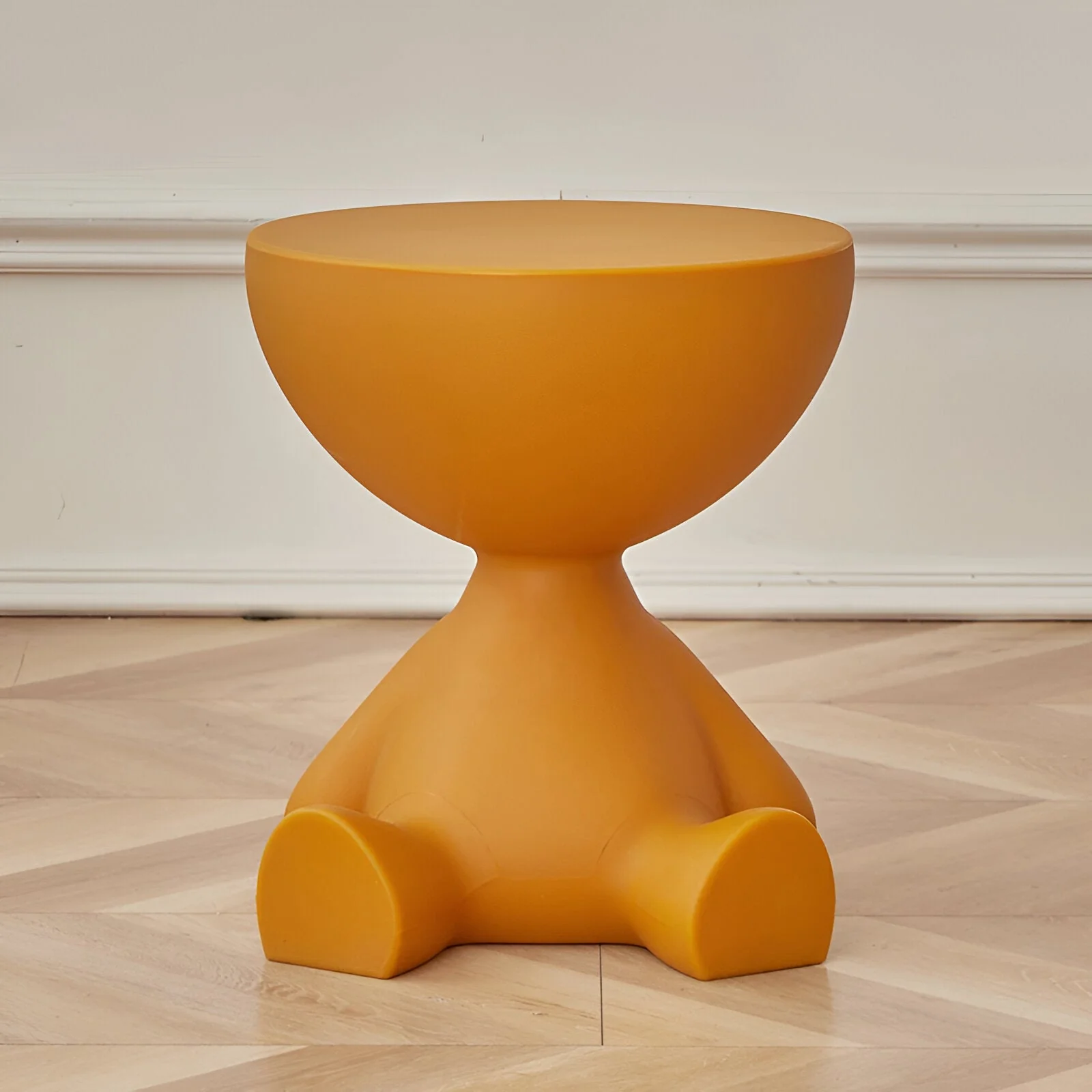 Ylix Couchtisch – Runder Beistelltisch aus Kunststoff - Image 12