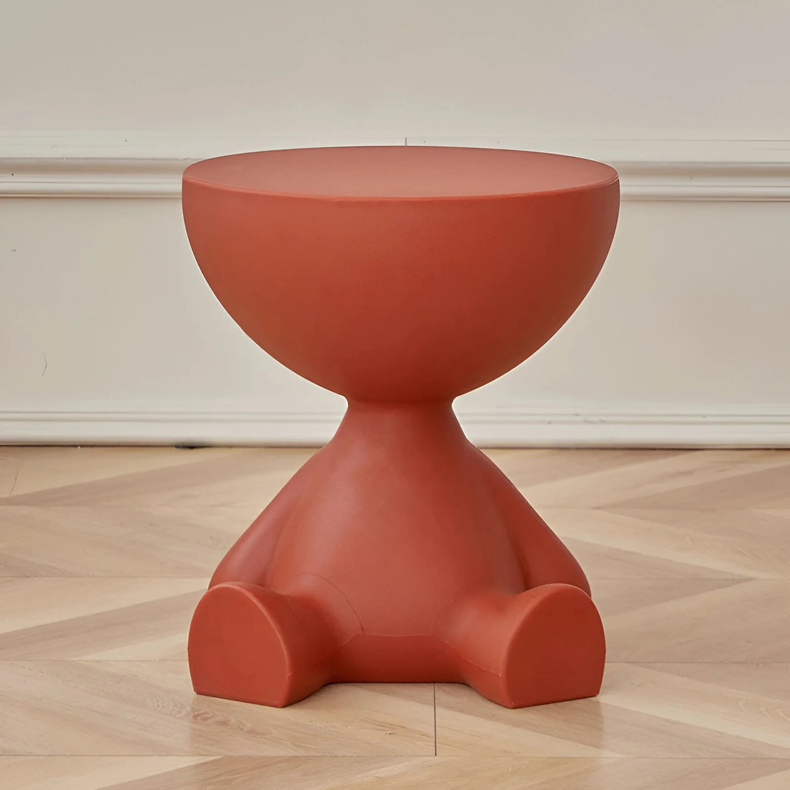 Ylix Couchtisch – Runder Beistelltisch aus Kunststoff - Image 13