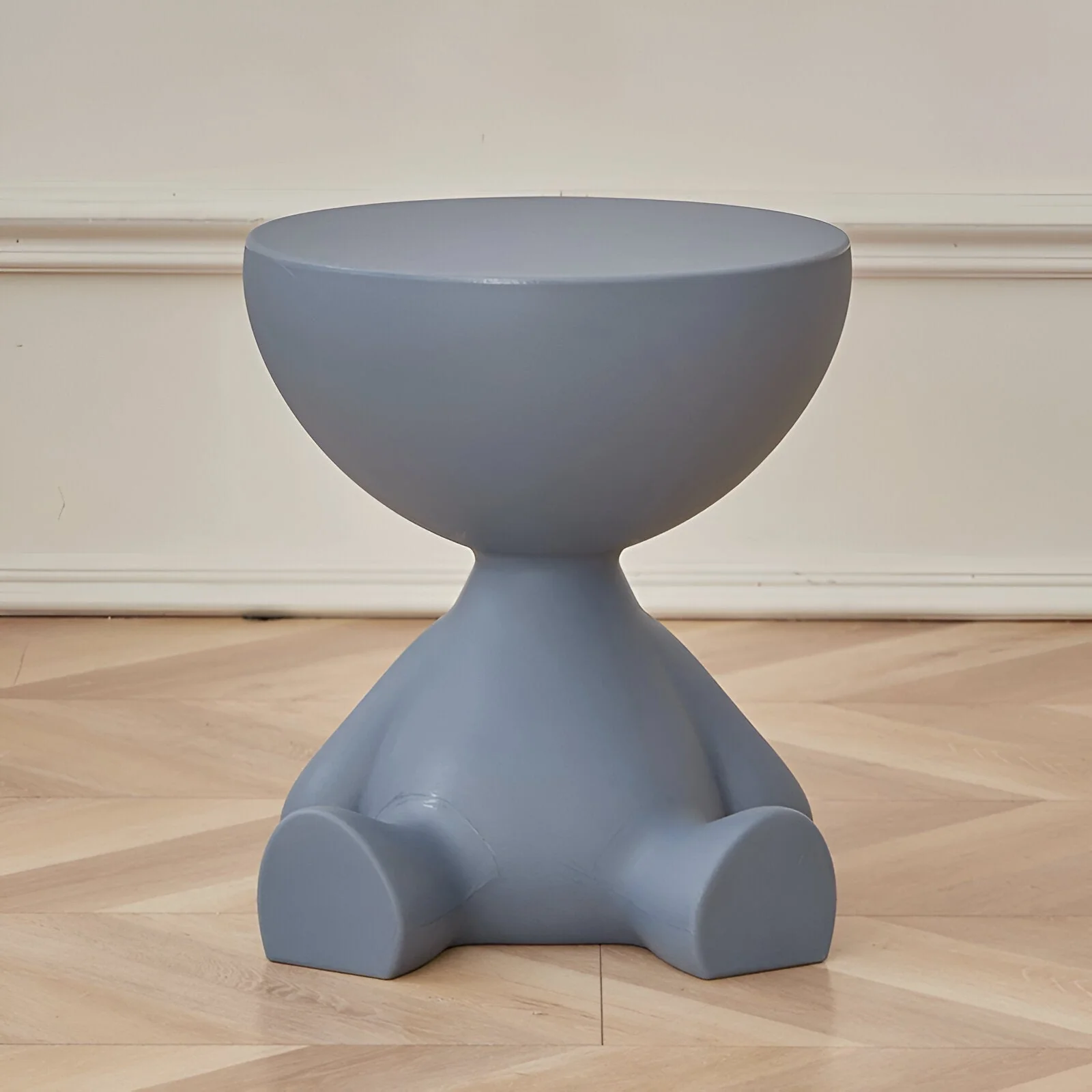 Ylix Couchtisch – Runder Beistelltisch aus Kunststoff - Image 15