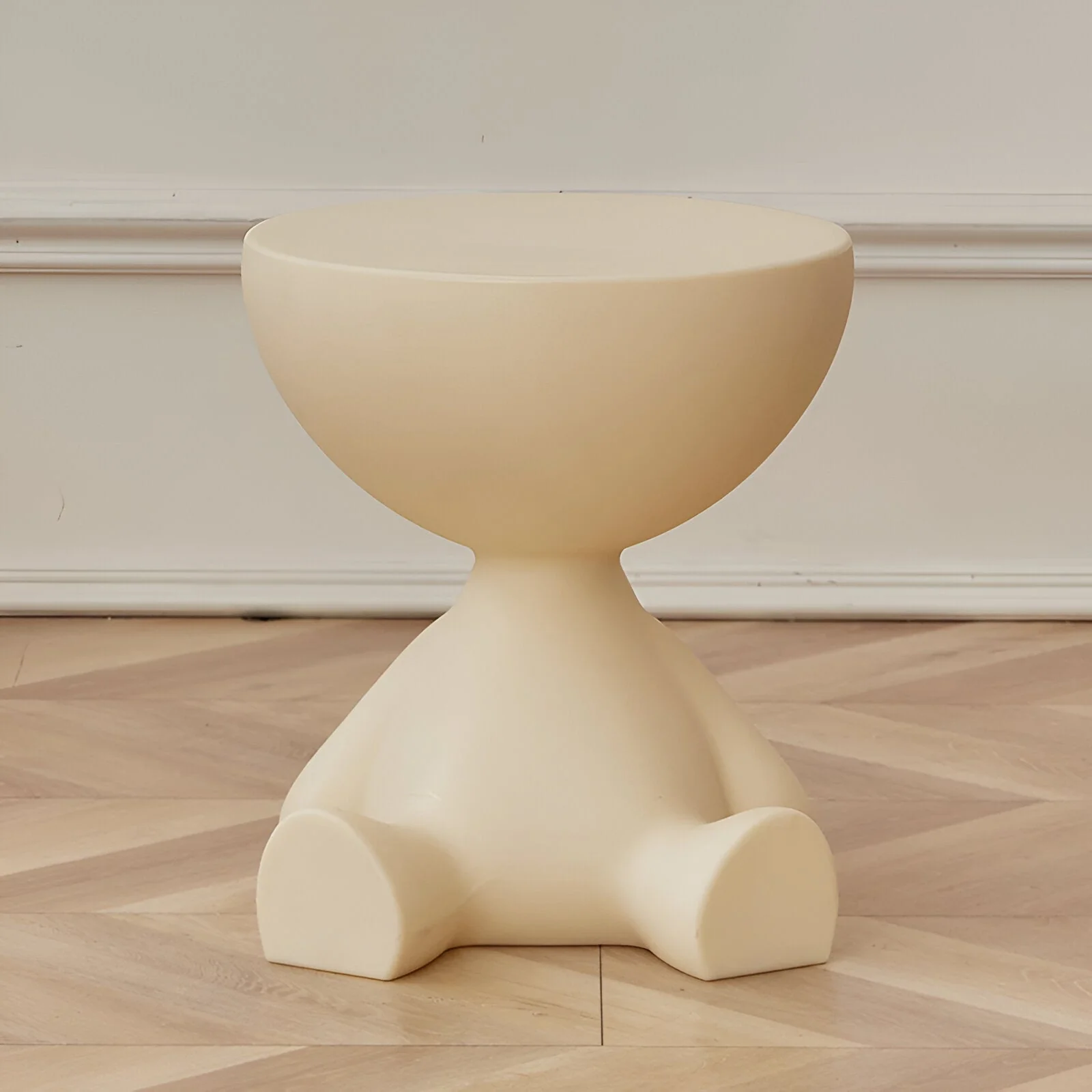 Ylix Couchtisch – Runder Beistelltisch aus Kunststoff - Image 16