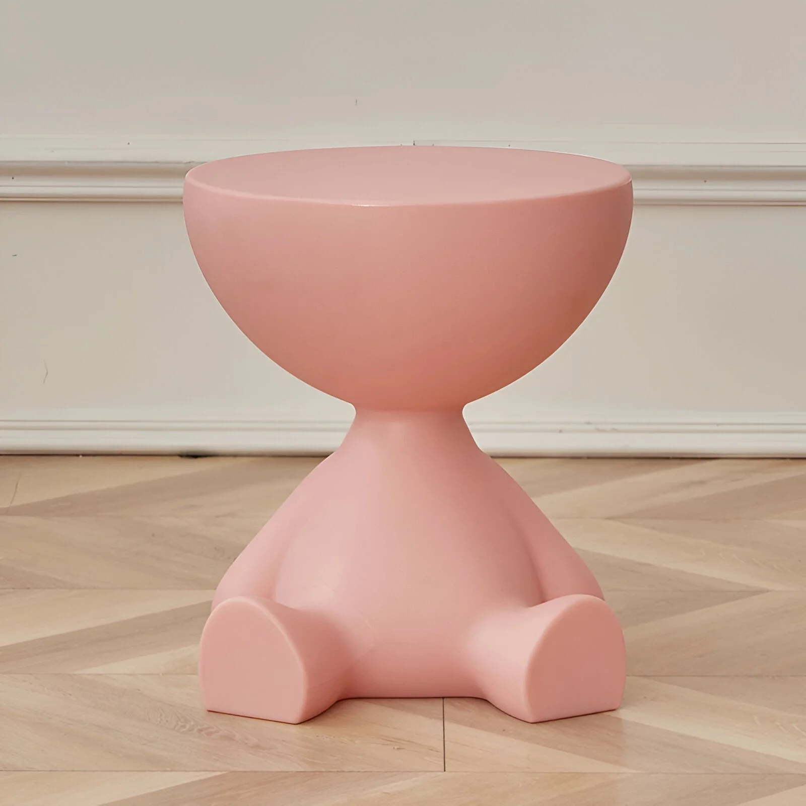 Ylix Couchtisch – Runder Beistelltisch aus Kunststoff - Image 17