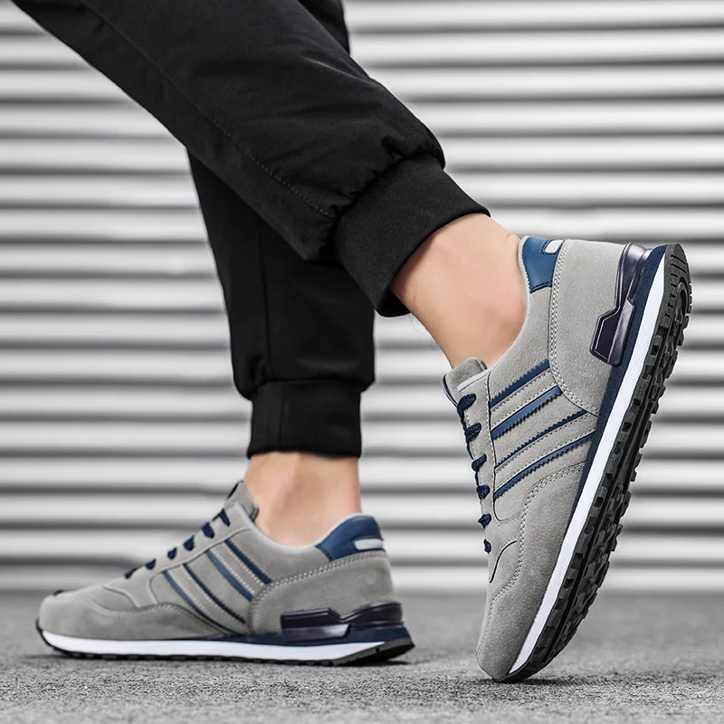 Zenviro Herren Sneaker mit Schnürung und profilierter Sohle - Image 3