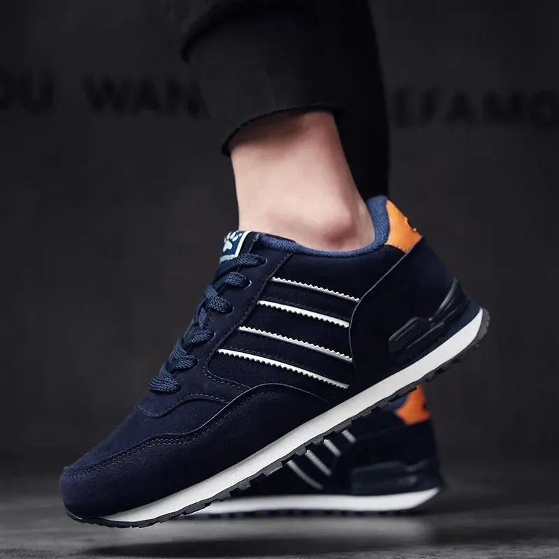Zenviro Herren Sneaker mit Schnürung und profilierter Sohle - Image 6